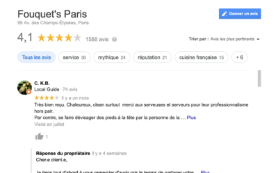 Google avis restaurant : 4 conseils pour améliorer votre note 😍