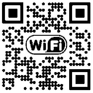 QR code WiFi pour se connecter au portail captif d'un point d'accès WiFi professionnel Monsieur WiFi